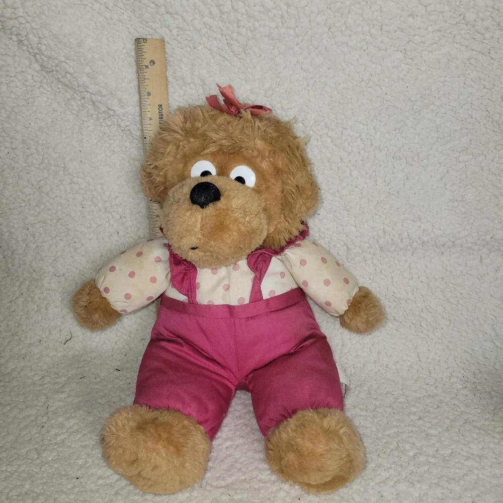 Berenstain Bear Sister Bear Plush Stuffed Animal Cub Pink Bow Middle 8
